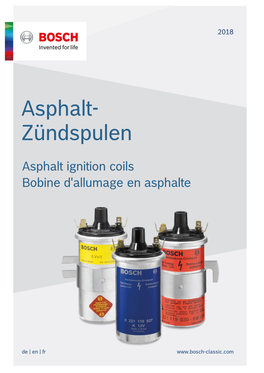 Asphalt- Zündspulen