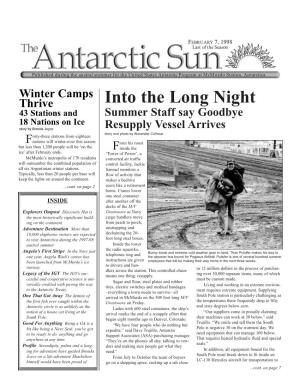 The Antarctic Sun, February 7, 1998