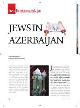 Jews in Azerbaijan