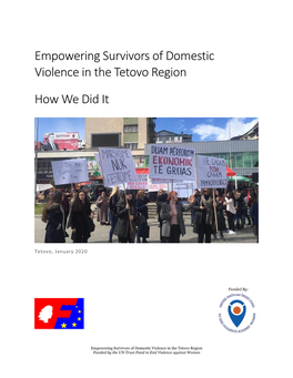 Empowering Survivors of Domestic Violence in the Tetovo Region