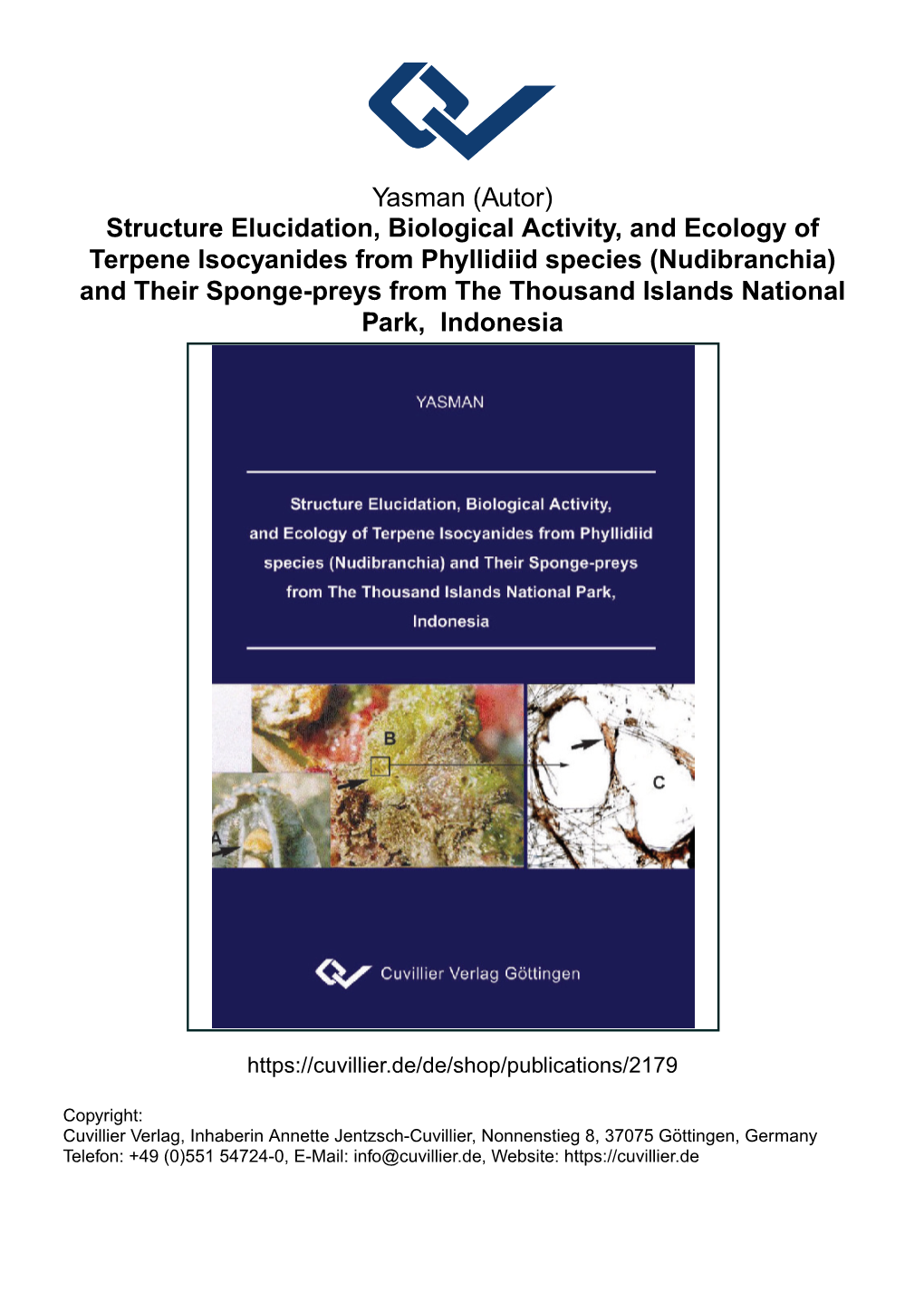 Structure Elucidation, Biological Activity, And