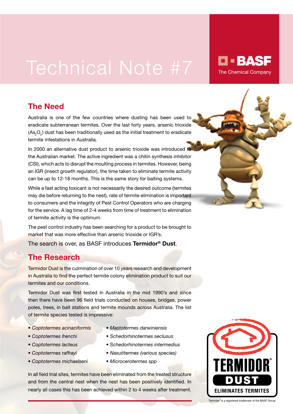 Technical Note #7