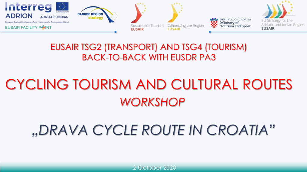 Drava Cycle Route in Croatia”