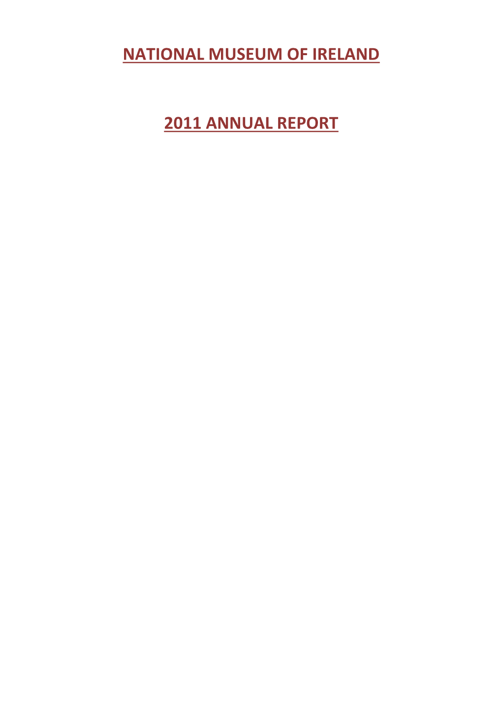 Annual Report 2011