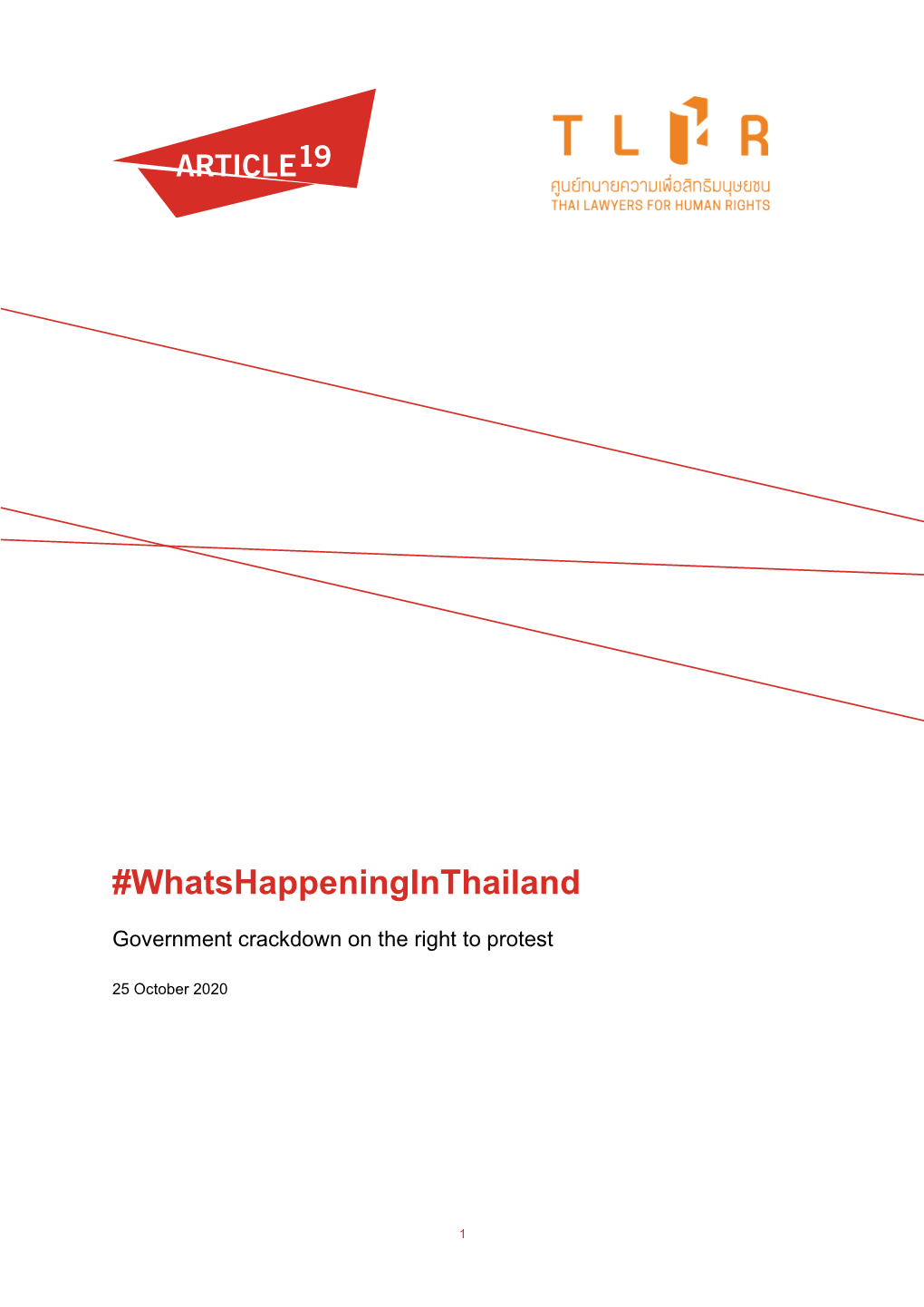 Whatshappeninginthailand