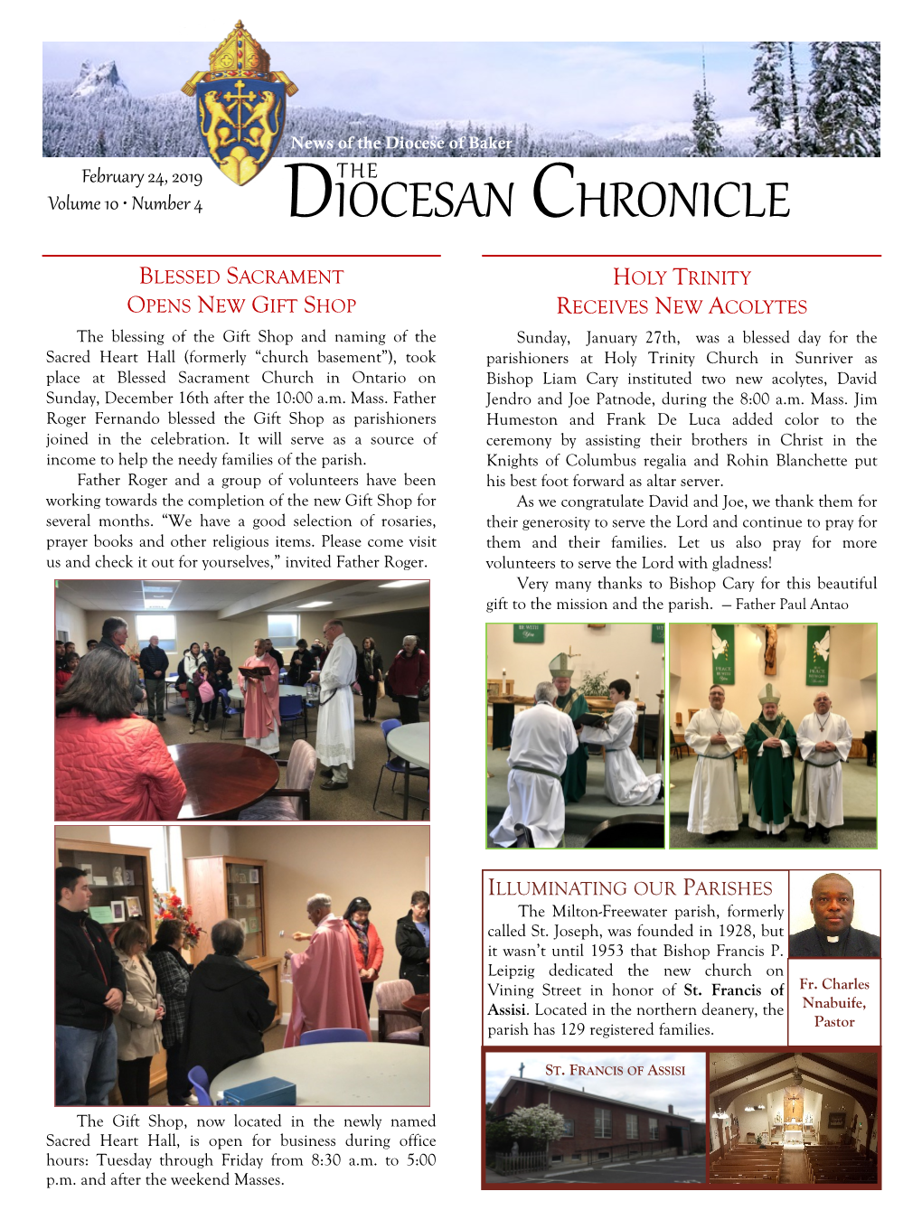 Diocesan Chronicle