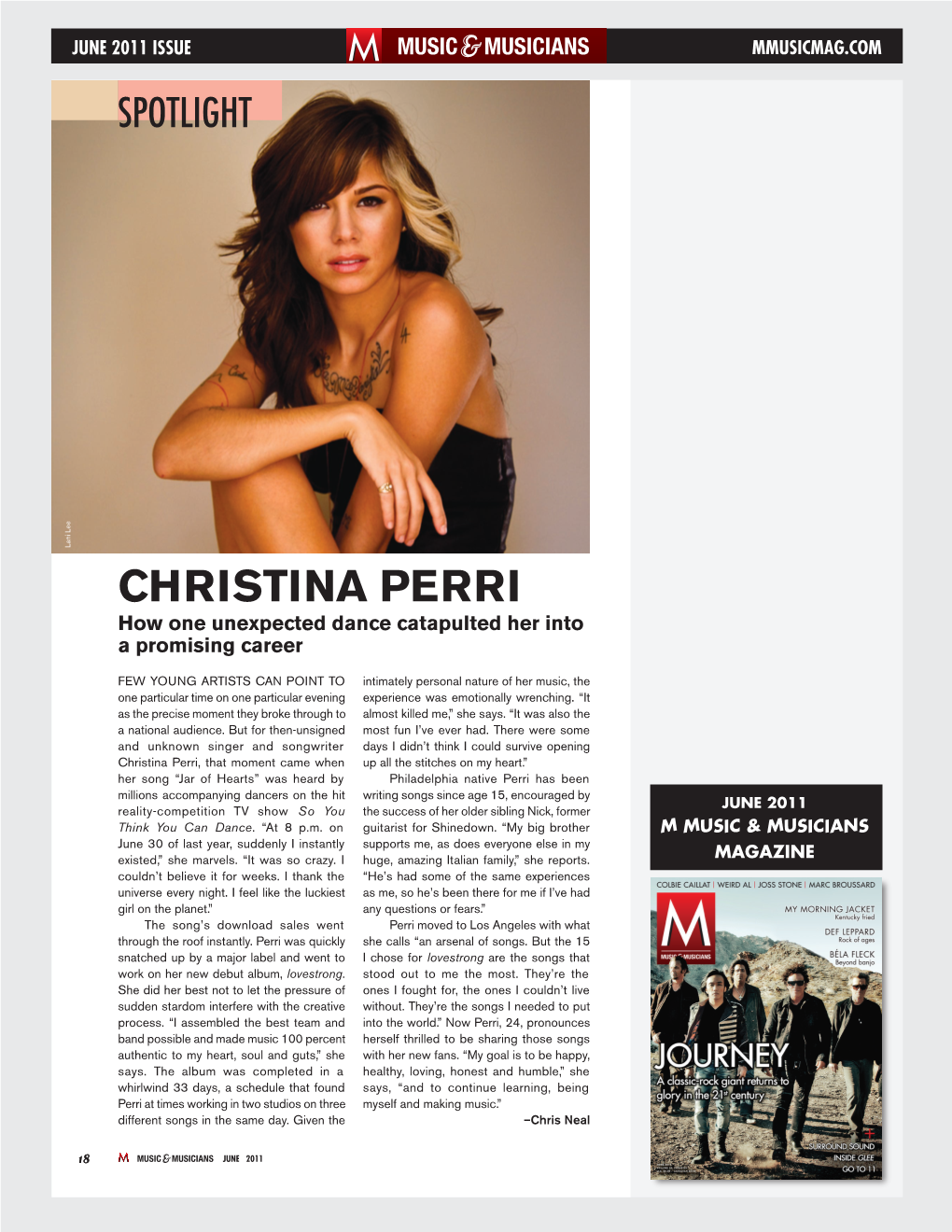 Christina Perri How One Unexpected Dance Catapulted Her Into a Promising Career