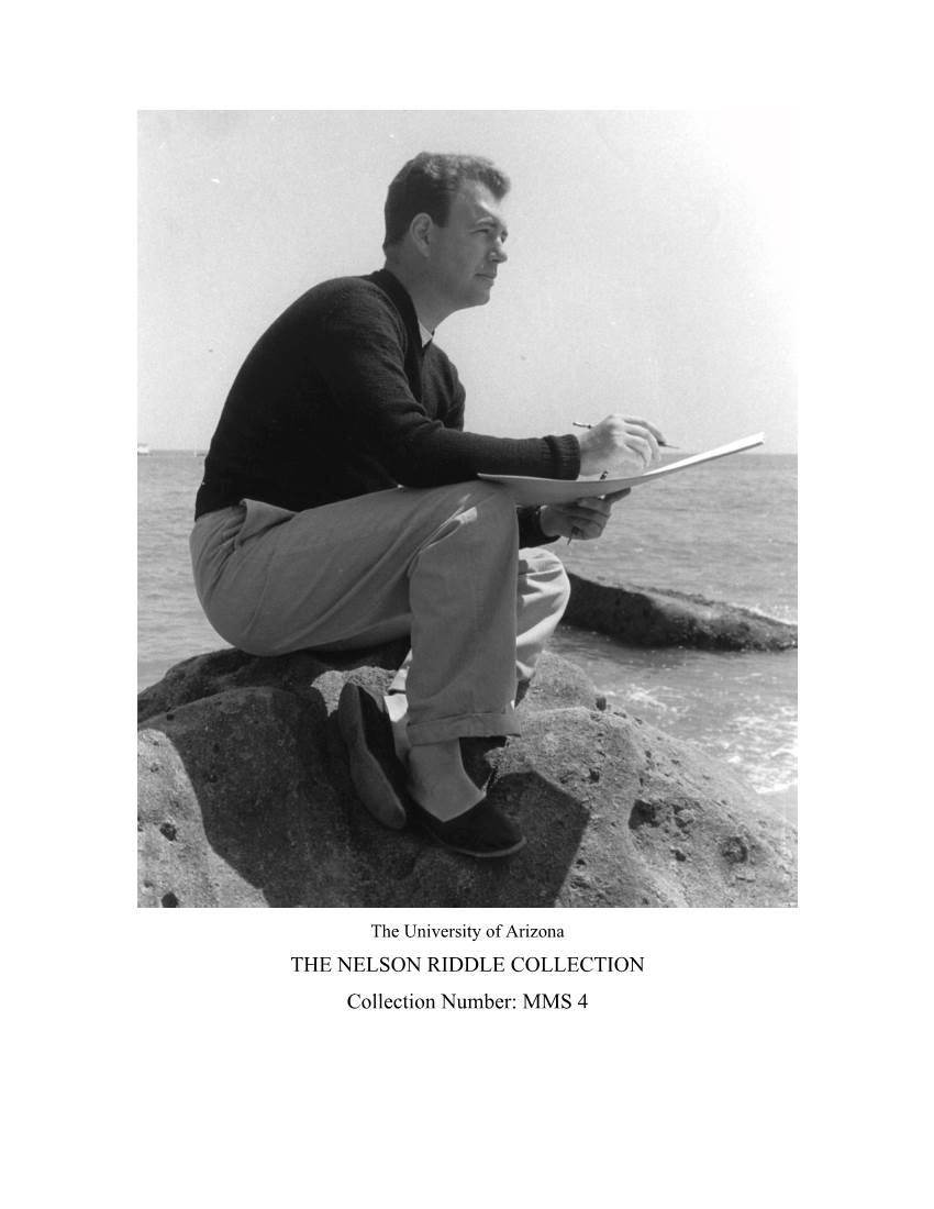 Inventory of the Papers of Nelson Riddle