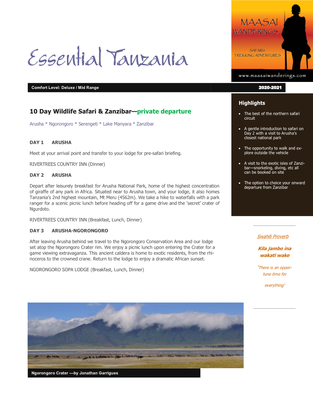 Essential Tanzania