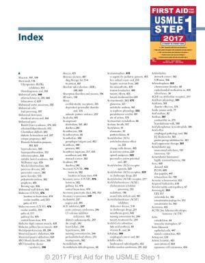 First-Aid-Step-1-2017-Index.Pdf