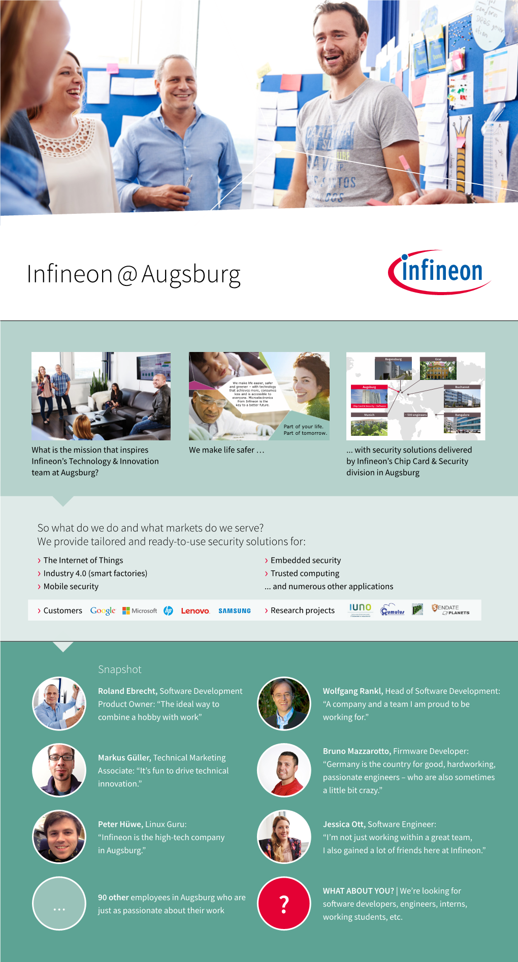 Infineon @ Augsburg