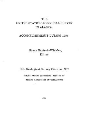 Editor US Geological Survey Circular