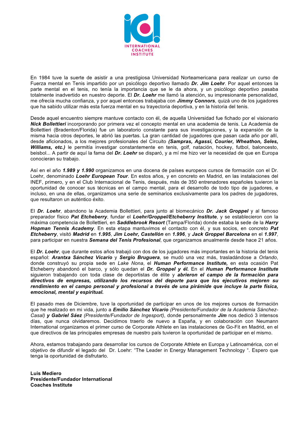 En 1984 Tuve La Suerte De Asistir a Una Prestigiosa Universidad