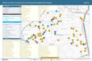 Metro LA New Construction & Proposed Multifamily Projects