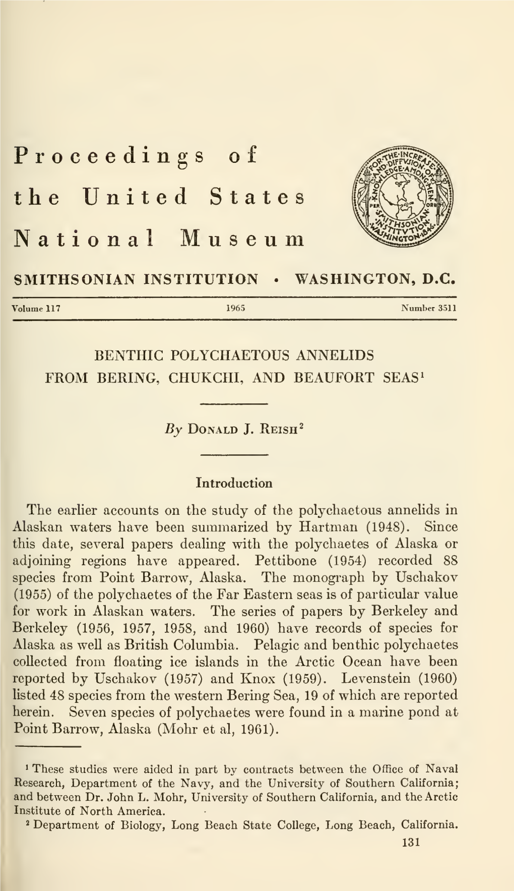 Proceedings of the United States National Museum