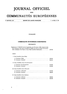 Journal Officiel Des Communautés Européennes