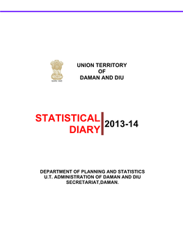 Statistical Diary : 2013-14