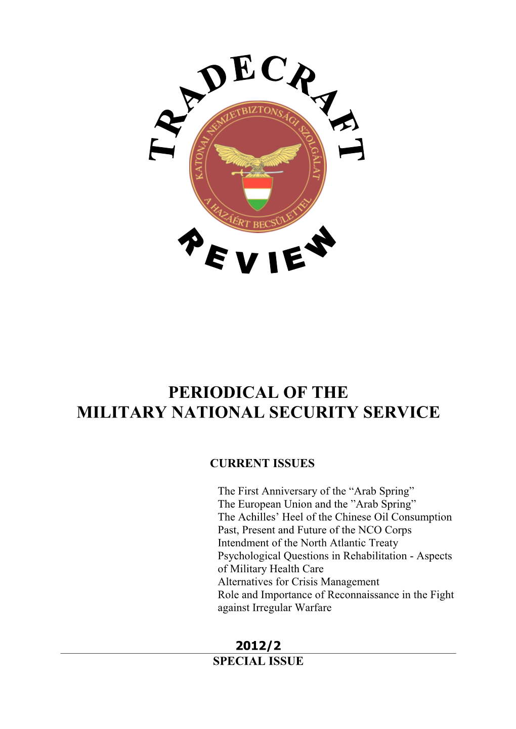 Periodical of the Military National Security Service