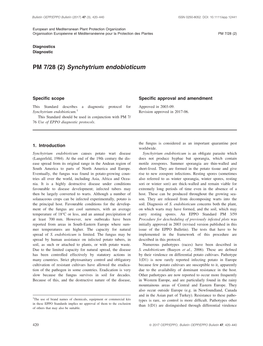 PM 7/28 (2) Synchytrium Endobioticum