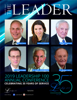 The Leader, VOLUME XIX, ISSUE 3, Fall 2018