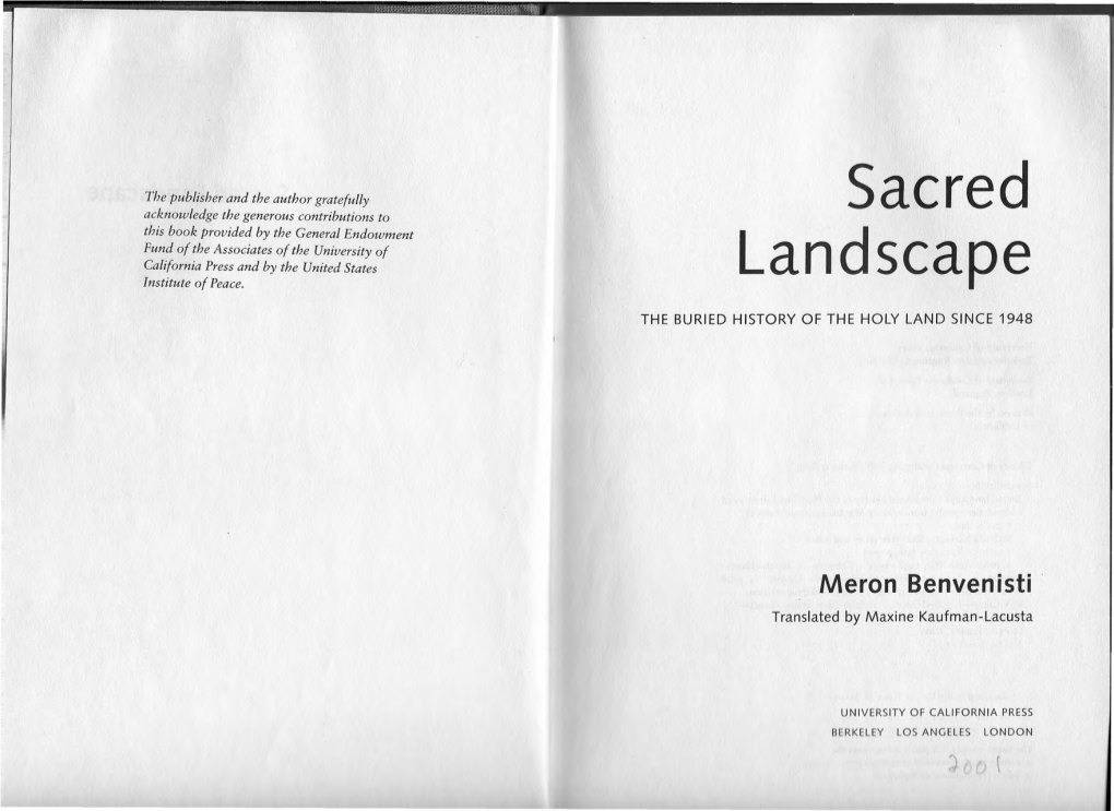 Sacred Landscape