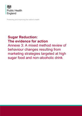 Sugar Reduction