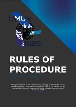Rules of Procedure