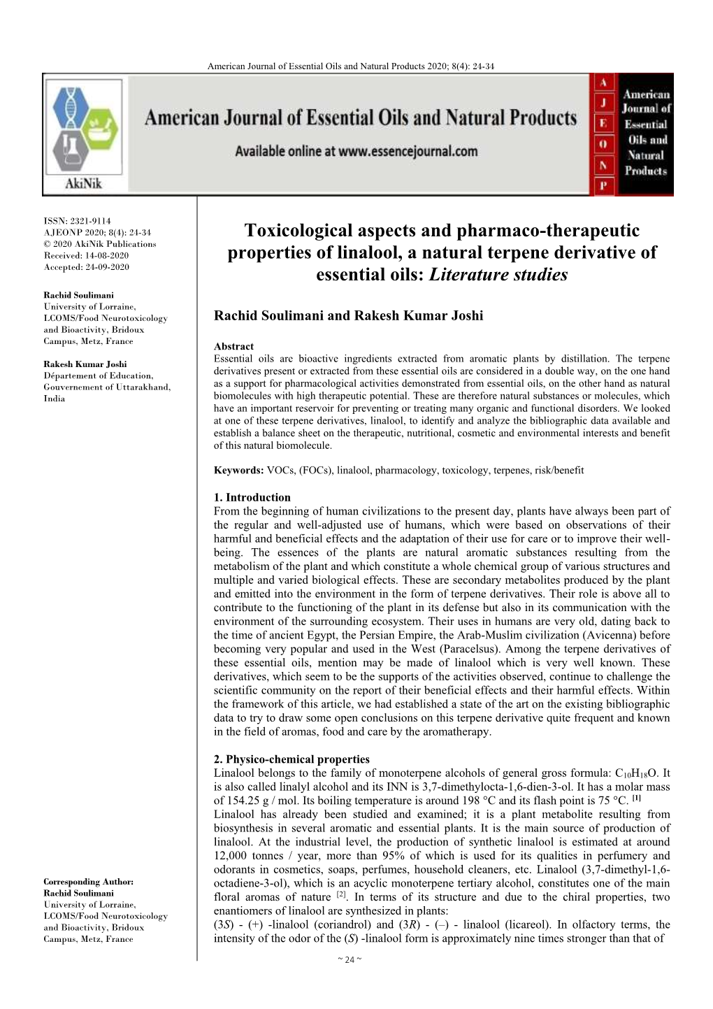 Pdf the Appearance of 'Possible Toxicity Are Very High; and That the (C