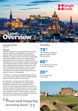 Local Overview Scotland Sales