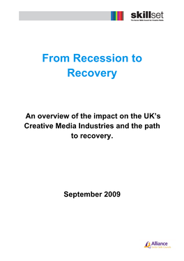 From Recession to Recovery