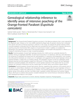 Genealogical Relationship Inference to Identify Areas Of