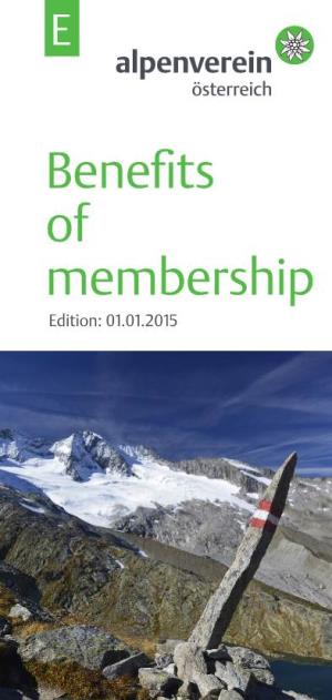 Benefits of Membership Edition: 01.01.2015