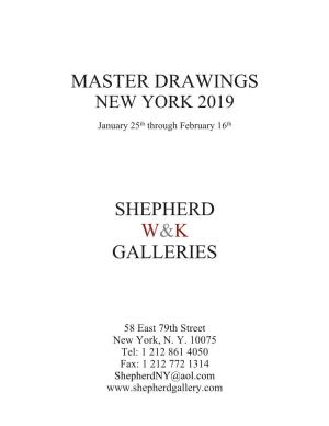 Master Drawings 2019