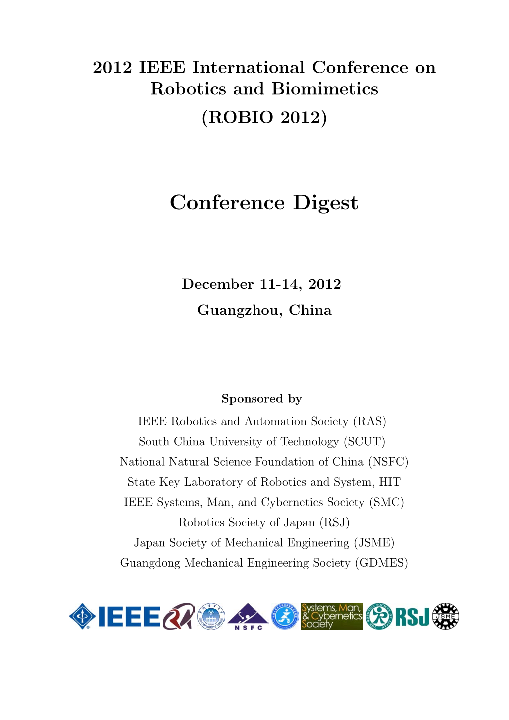 Conference Digest