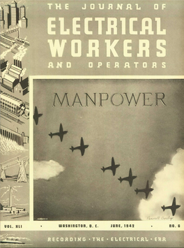 Of ELECTRICAL WORKERS and Operalors