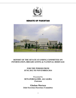 Ghulam Murtaza Joint Secretary/Secretary Committee