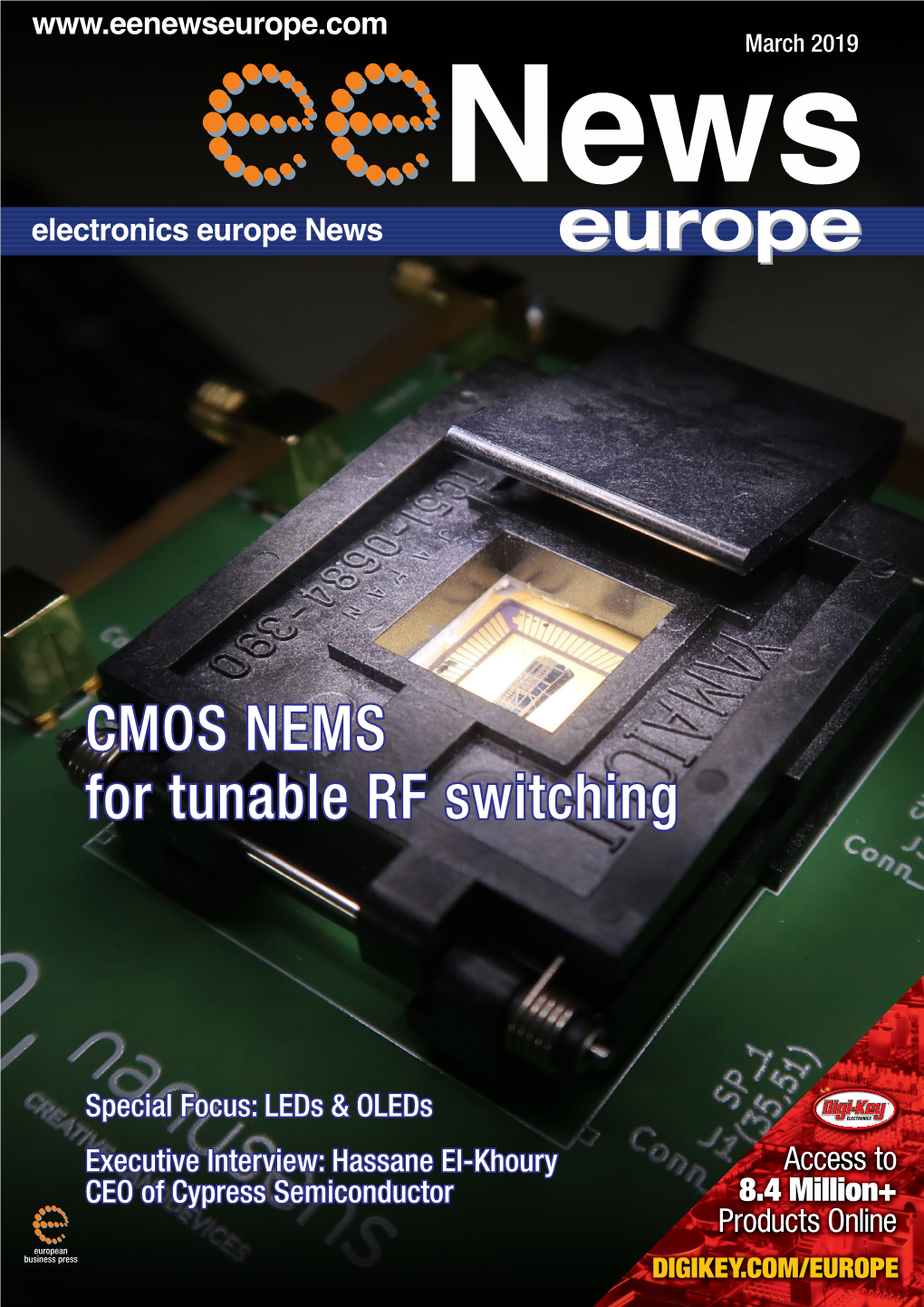 CMOS NEMS for Tunable RF Switching