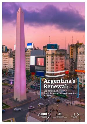 Argentina's Renewal
