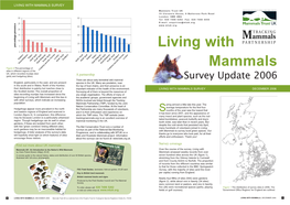 Living with Mammals Survey
