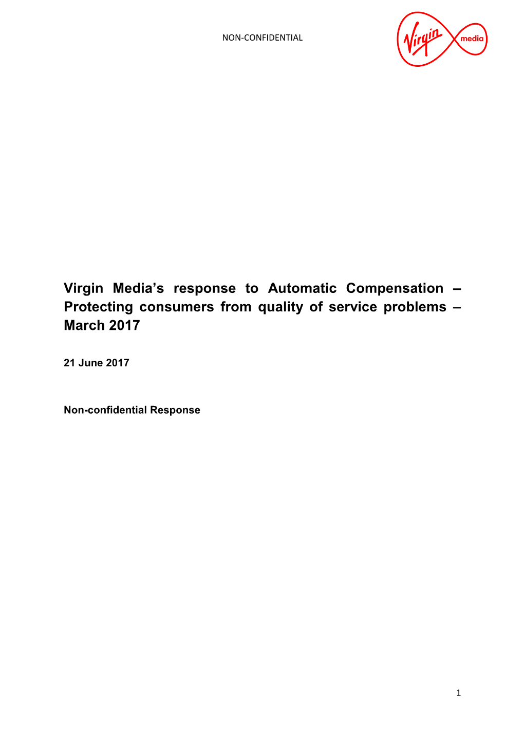 Response to Ofcom's Consultation on Automatic Compensation