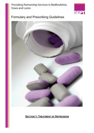 Formulary and Prescribing Guidelines