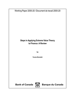 Steps in Applying Extreme Value Theory to Finance: a Review