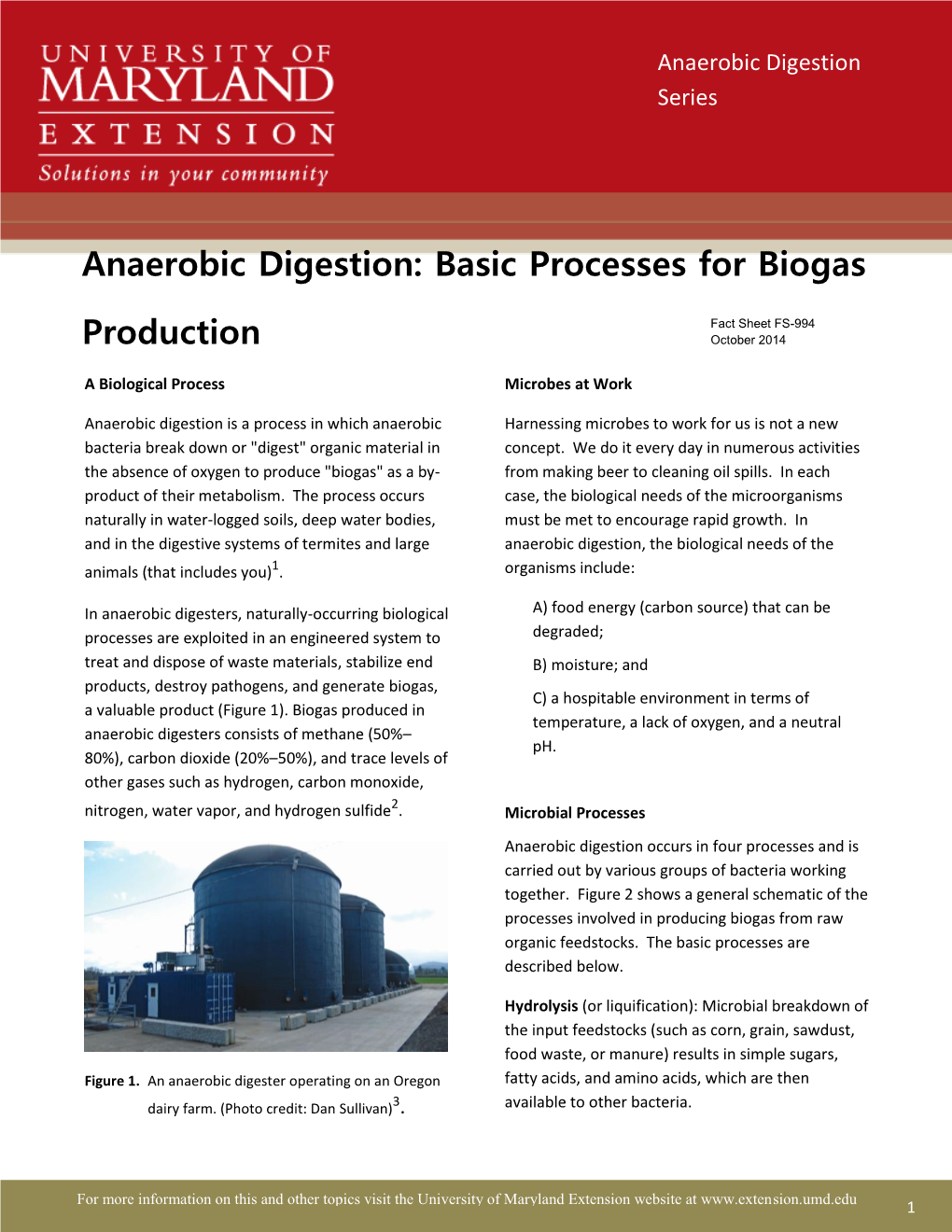 Anaerobic Digestion