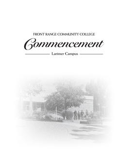 Larimer Campus Commencement 2019-2020