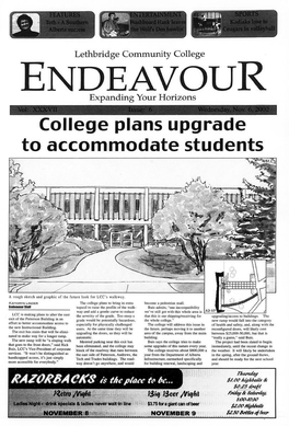 College Plans Upgrade to Accommodate Students