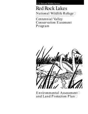 Red Rock Lakes National Wildlife Refuge Centennial Valley Conservation Easement Program