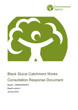 Black Sluice Catchment Works Consultation Response Document