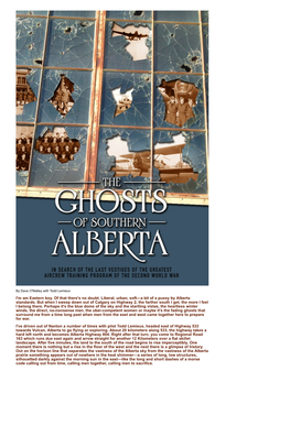Ghosts of Southern Alberta