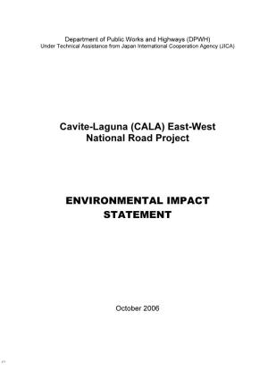 Cavite-Laguna (CALA) East-West National Road Project