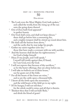 The Psalter – Psalms 50-100